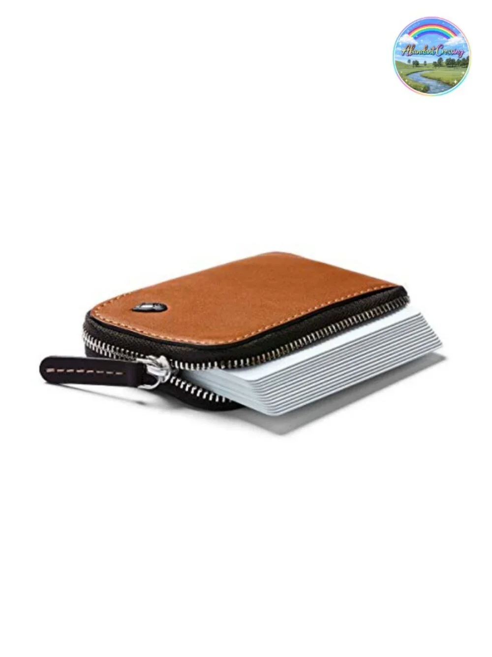 Slim Leather Zipper Wallet Card Holder Coin Pouch Cash Storage